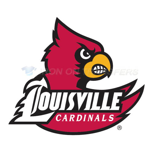 Louisville Cardinals Iron-on Stickers (Heat Transfers)NO.4870